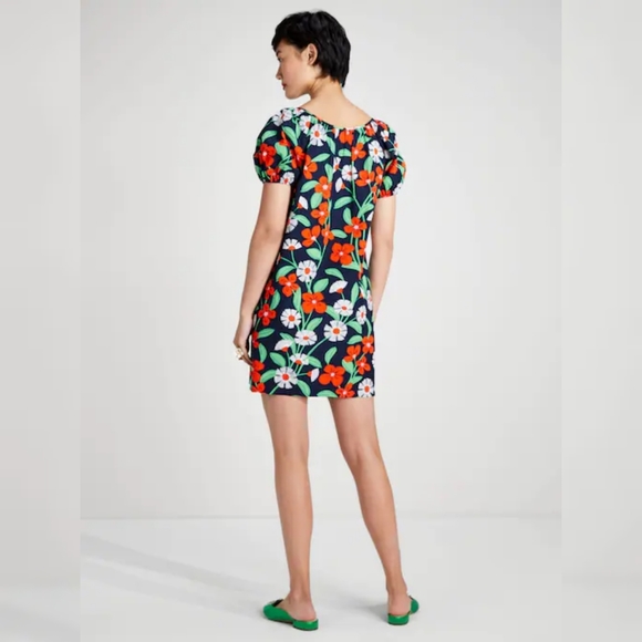NWOT Kate Spade Daisy Vines floral dress - Picture 5 of 8